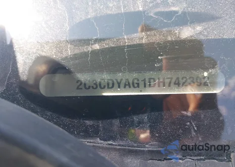 2013 Dodge Challenger Sxt Plus из США, поврежденный, VIN 2C3CDYAG1DH742392